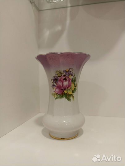 Ваза СССР фарфоровая Коростень