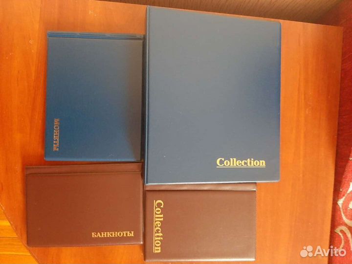 Альбомы листы для монет и бумажных денег