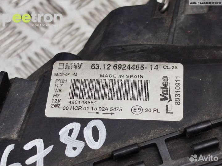 Б/У Б/У Фара левая Европа, левый руль,ремонтные