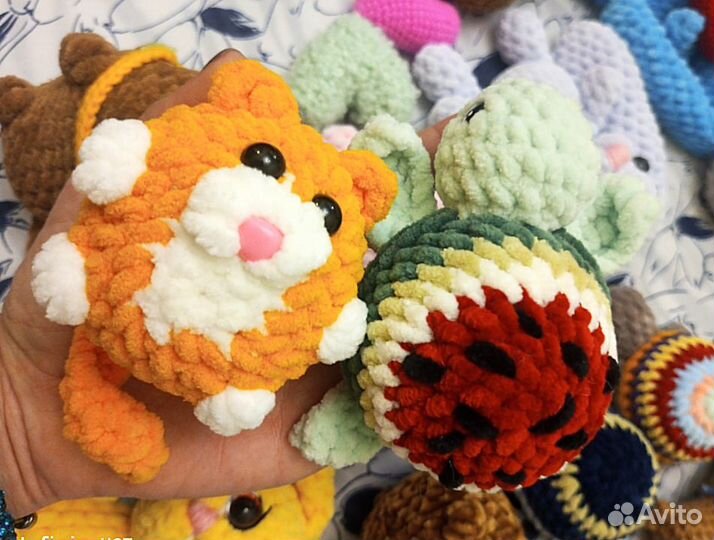 Игрушки амигуруми в наличии