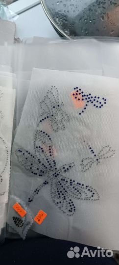 Аппликации из страз