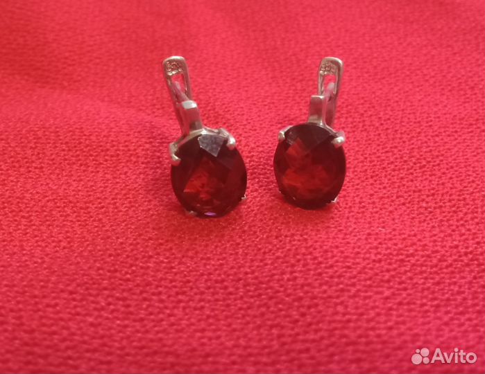 Серьги серебро 925 проба