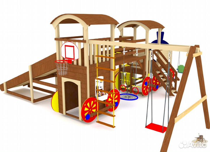 Детская площадка для зимы и лета