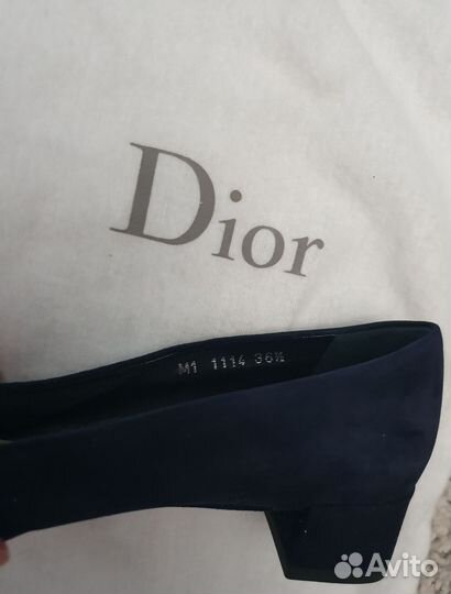 Туфли christian dior