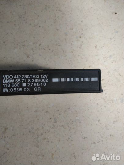 Блок управления круиз контролем BMW 5 E39