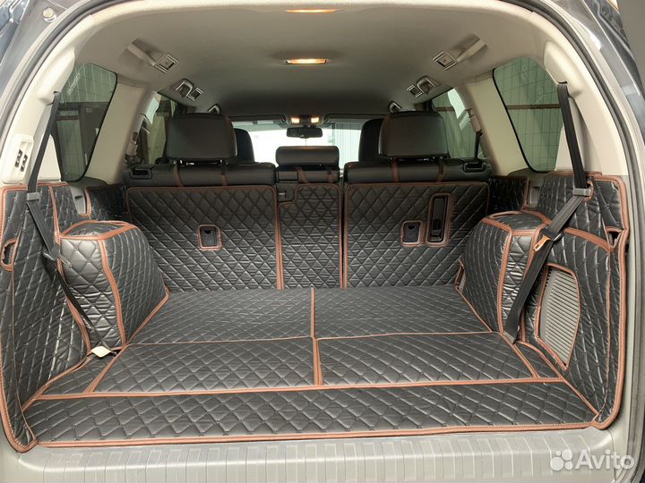 3d багажник из экокожи на Honda That's