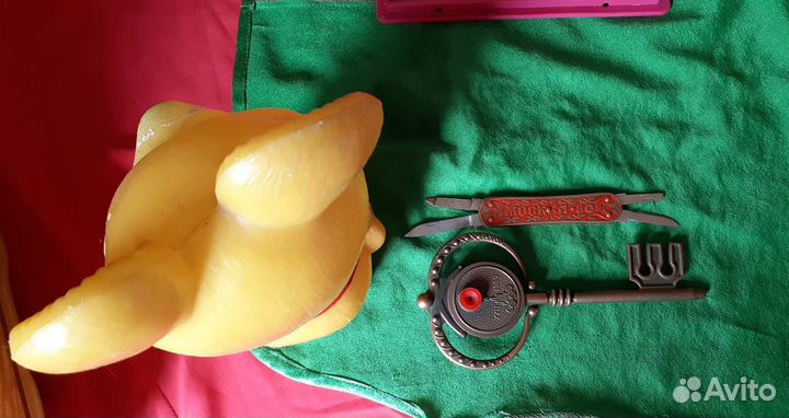 Олимпийский мишка,ножик,ключ олимпиада 80.оригинал