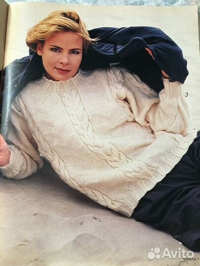 Журнал по вязанию Verena Верена 1/91 январь 1991г