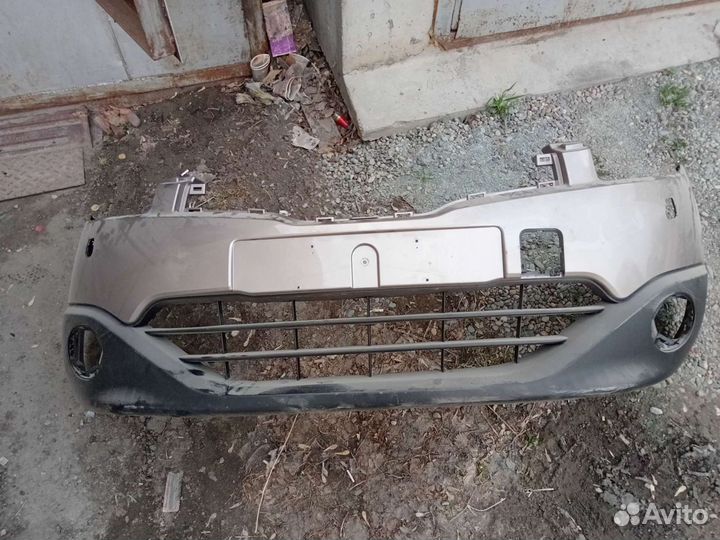 Бампер передний ниссан кашкай