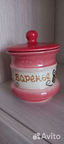 Керамическая банка для варенья
