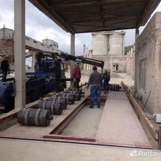 Весы автомобильные нпв 100 т. гпу 18 м