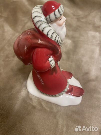 Статуэтка фарфор Дед Мороз ифз