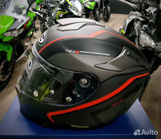 Шлем HJC rpha 70 kroon MC1SF