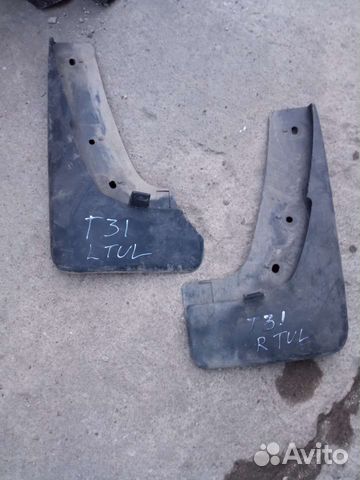 Nissan x-trail t31 задний брызговик