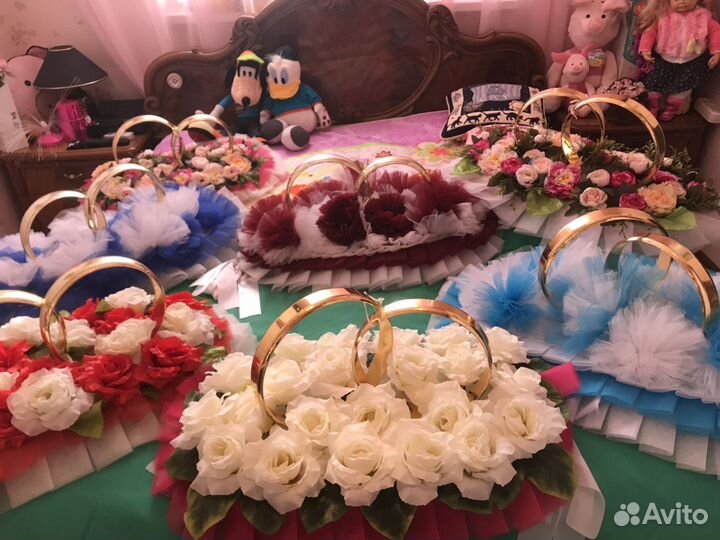 Украшения на свадебный автомобиль