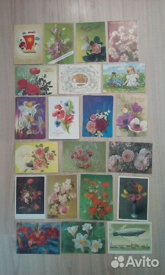 Советские открытки (чистые)