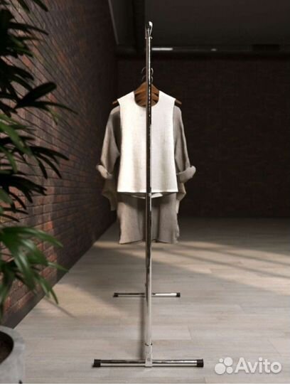 Вешалка напольная металлическая,рейл оригинал