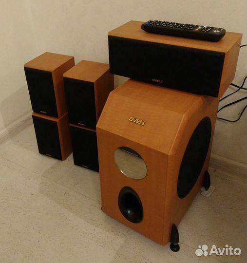 Акустические колонки 5.1 sven