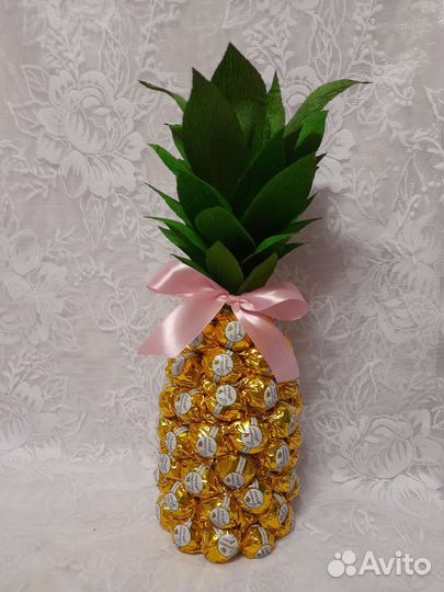 Ананасы на шампанское на подарок