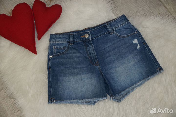 Джинсовые шорты next 146