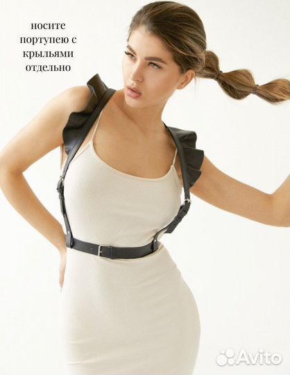 Портупея женская натуральная кожа