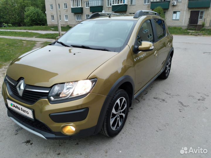 Renault Sandero Stepway 1.6 МТ, 2017, 125 000 км