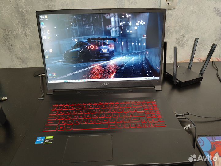 Игровой ноутбук msi katana gf76