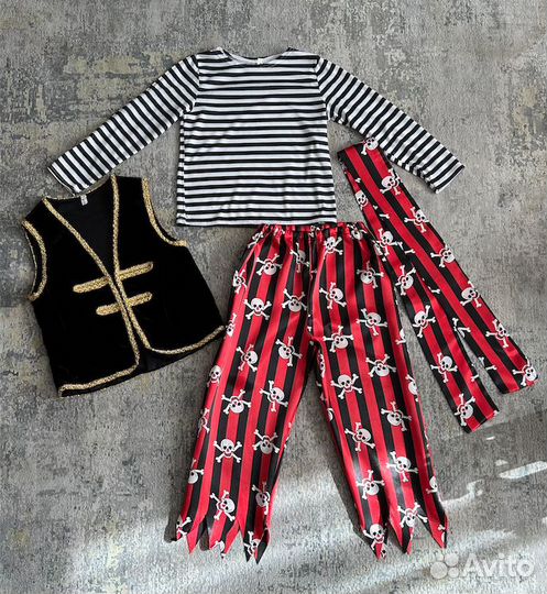 Костюм пирата, рост 122см