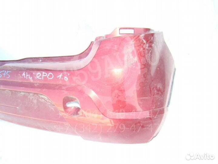 Бампер задний Renault Sandero 1