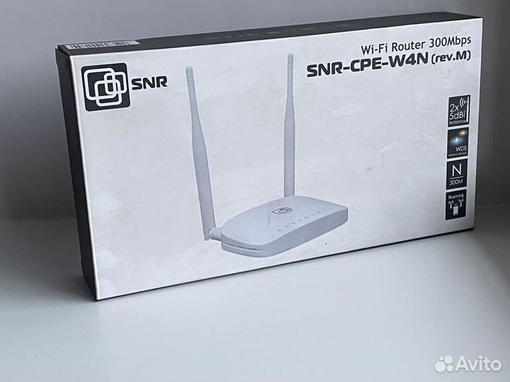 Wifi роутер SNR-CPE-W4N(rev. M)