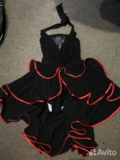 Платье тренировочное для бальных танцев