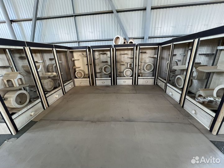 Витрина для шиншил новые