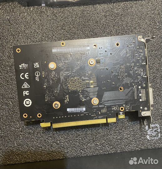 Видеокарта msi ventus 1650 OC 4gb