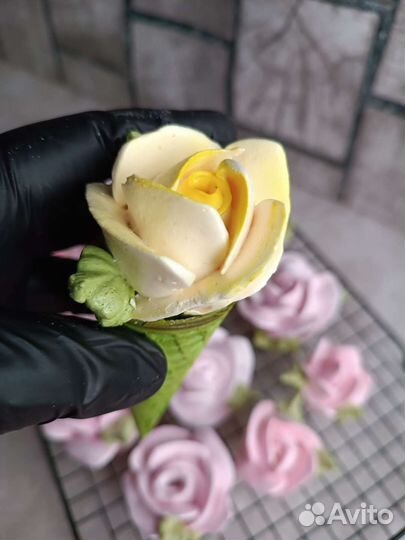 Зефир в рожке на день рождения