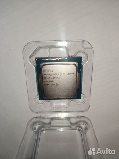 Процессор xeon E3 1220 V3