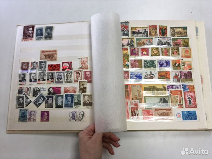 Альбом с марками СССР и другие тематики