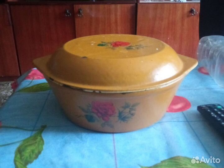 Кастрюля чугунная,чугунки сср