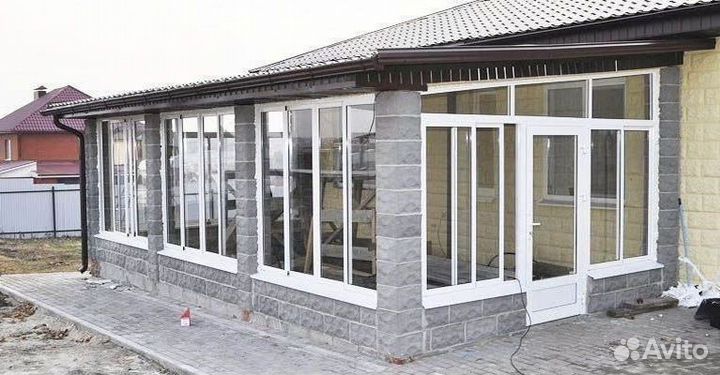 Пластиковая лоджия от производителя