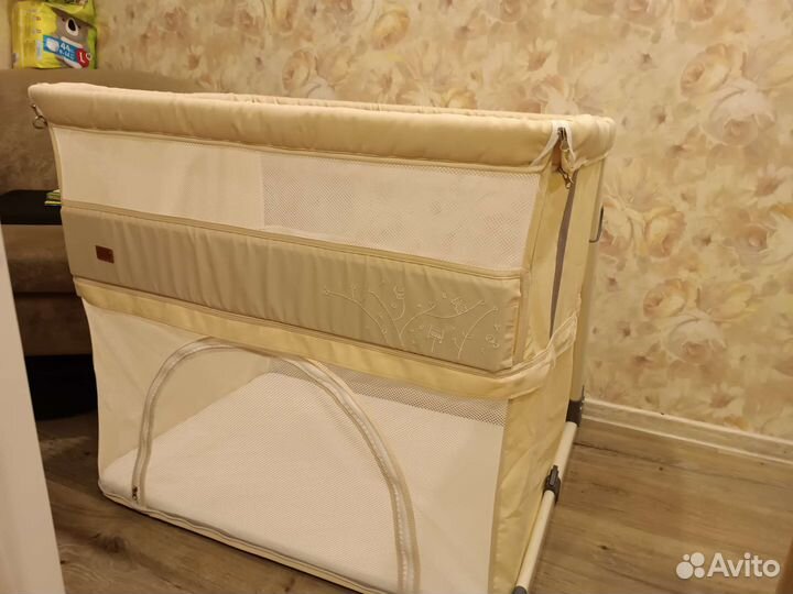 Детская кровать манеж с дополнительным матрасом