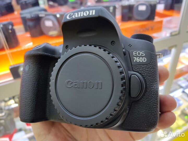 Canon EOS 760D Body пробег 4.622 кадра