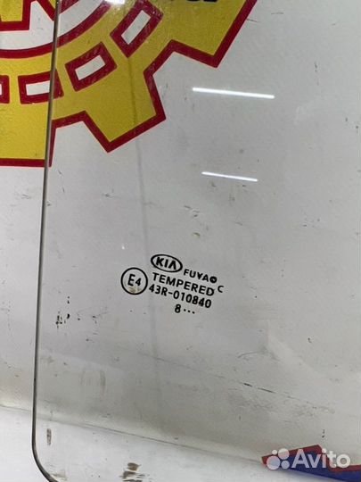Стекло двери заднее правое Kia Rio 4 1.6 G4FG 2018