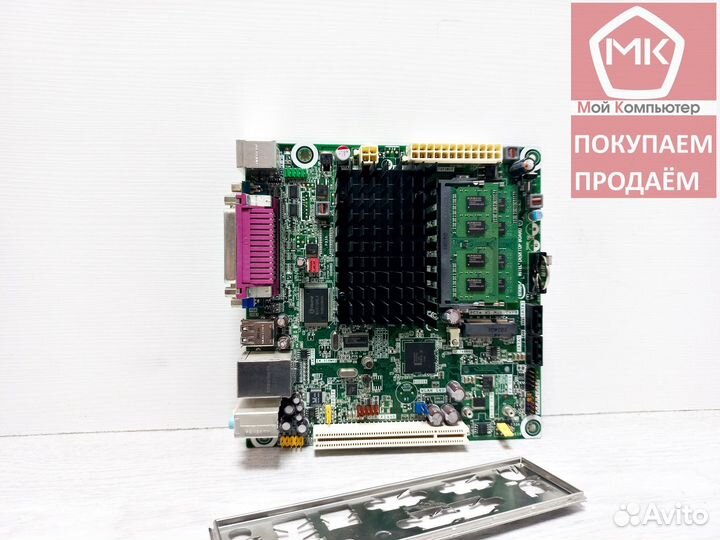 MB Intel D525M-W + Atom D525 + 2GB RAM