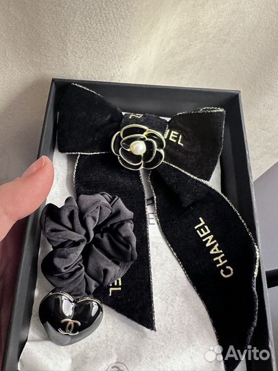 Резинки для волос chanel