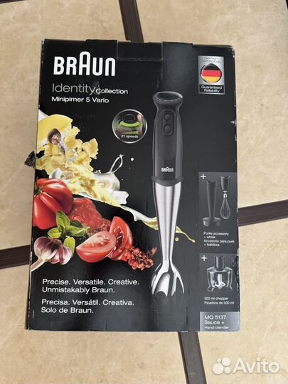 Новый блендер Braun