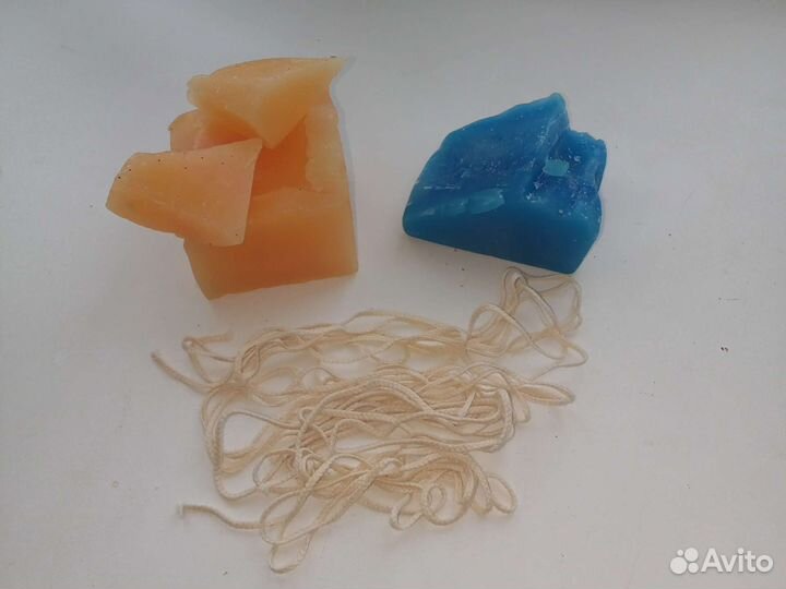 Воск для свечей и фитили