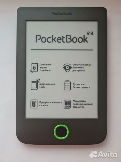 Pocketbook 614 8+4gb + книги