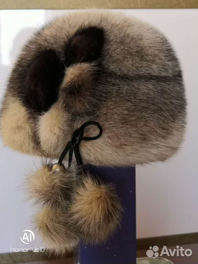 Шапка норковая