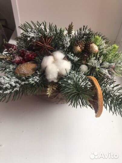 Новогодняя светящаяся избушка