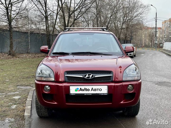 Hyundai Tucson 2.0 AT, 2008, 177 321 км