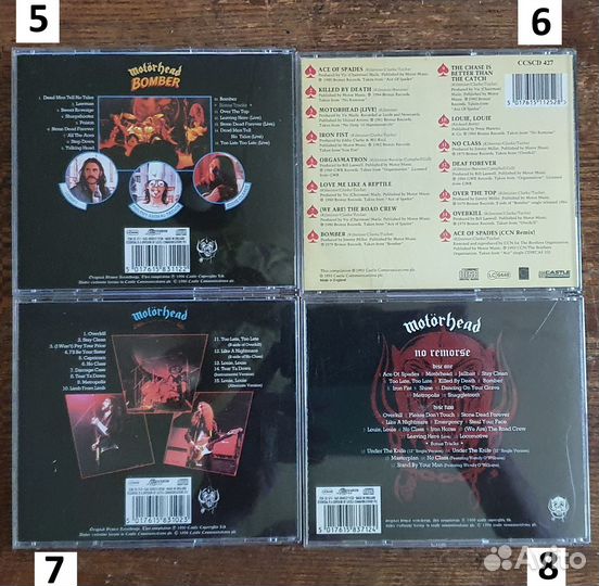 Motorhead музыка родные коллекционные CD